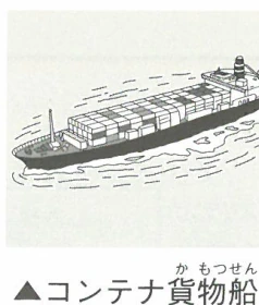 コンテナ貨物船