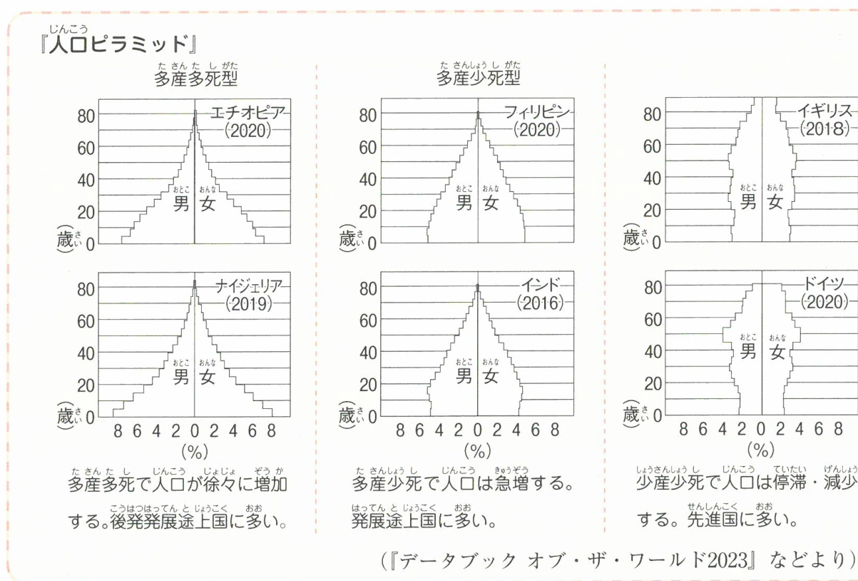 「人口ピラミッド」